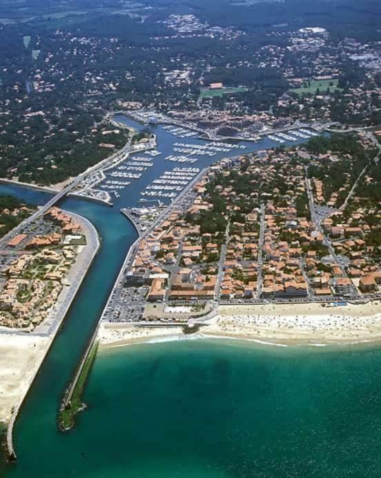 Les Bananiers Leilighet Capbreton Eksteriør bilde